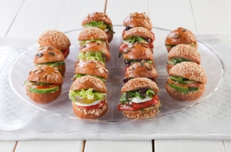 מגש מיני כריכוני בריאות קלאסי ללא קמח