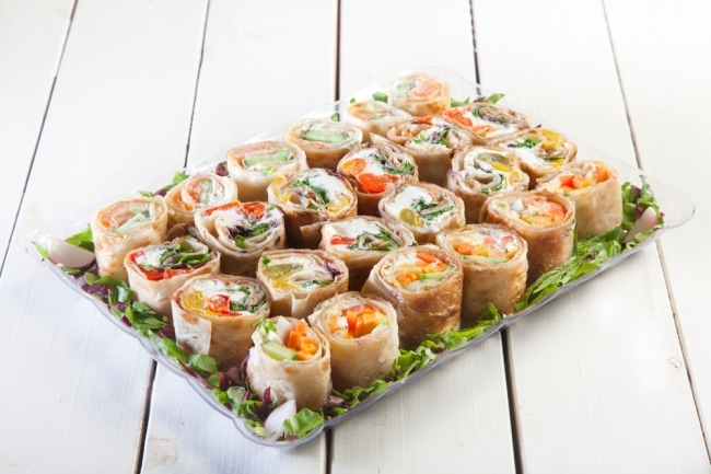 מגש מיני טורטייה מיוחד 4 טעמים 24יח