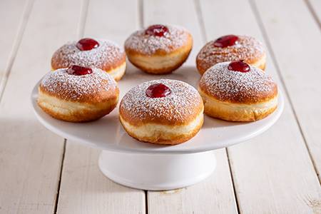 מארז 6 סופגניות ריבה קלאסי