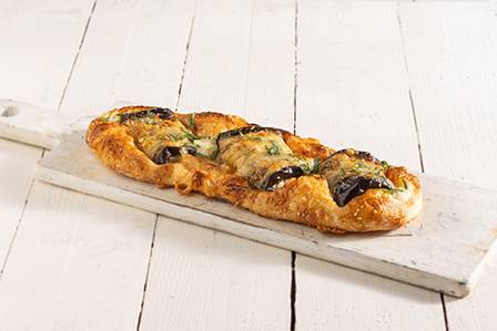 פוקצ'ה חצילים במילוי גבינה